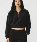 Poleron Crop top de polar