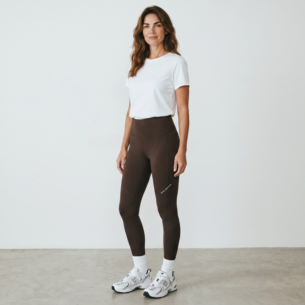 Calza sin push up , con bolsillos