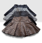 Falda short , animal print