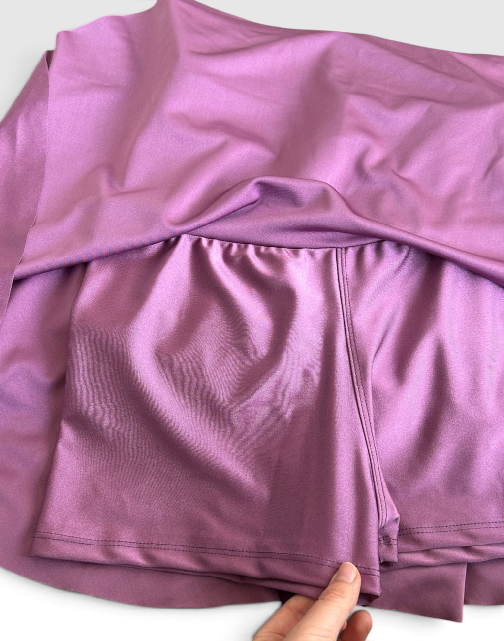 Falda short lycra dupond