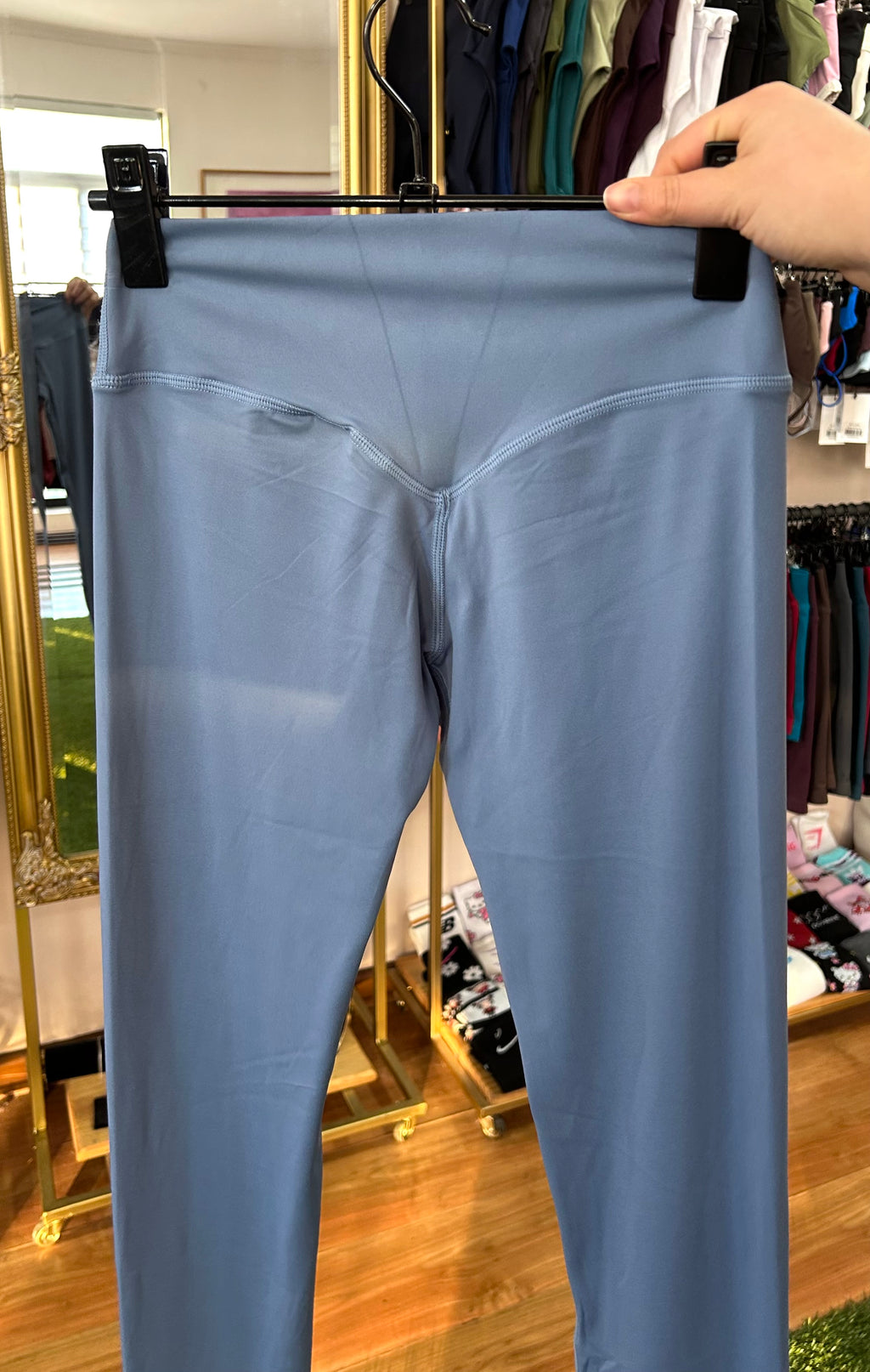 Calza origin, sin push up, corte corazón