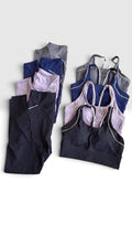 Conjunto sin push up, peto+ calza