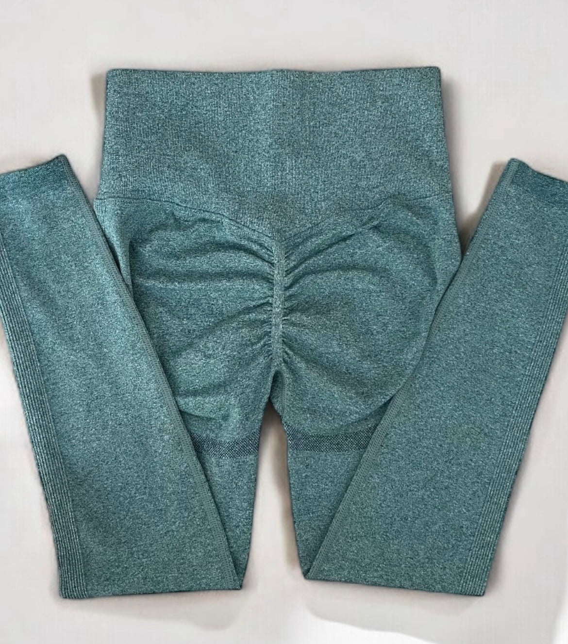 Calza pretina alta jaspeada