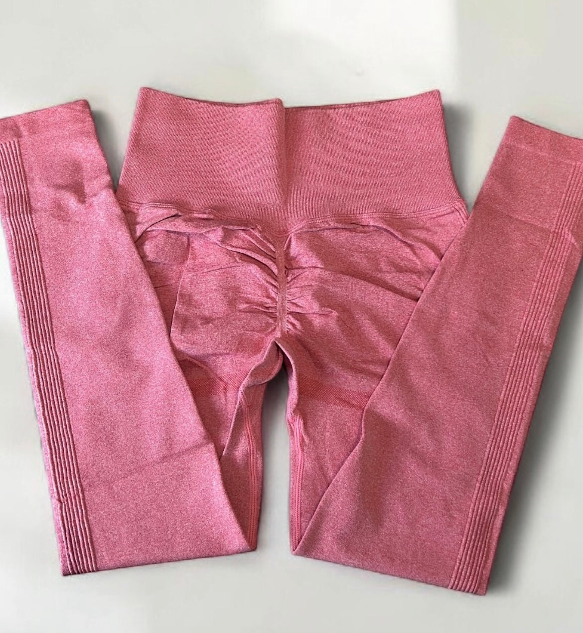 Calza pretina alta jaspeada