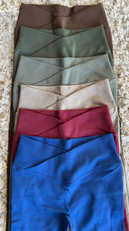 Calza larga cintura V push up