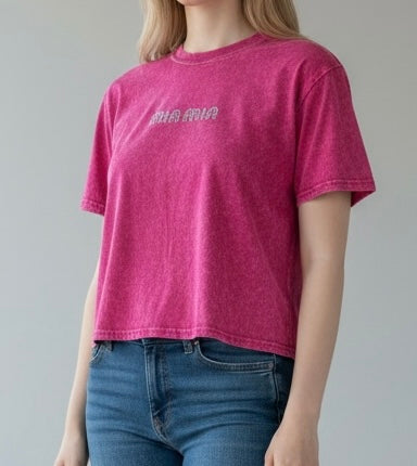 Polera crop miamia
