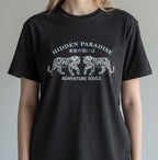 Polera estilo lavado tigres