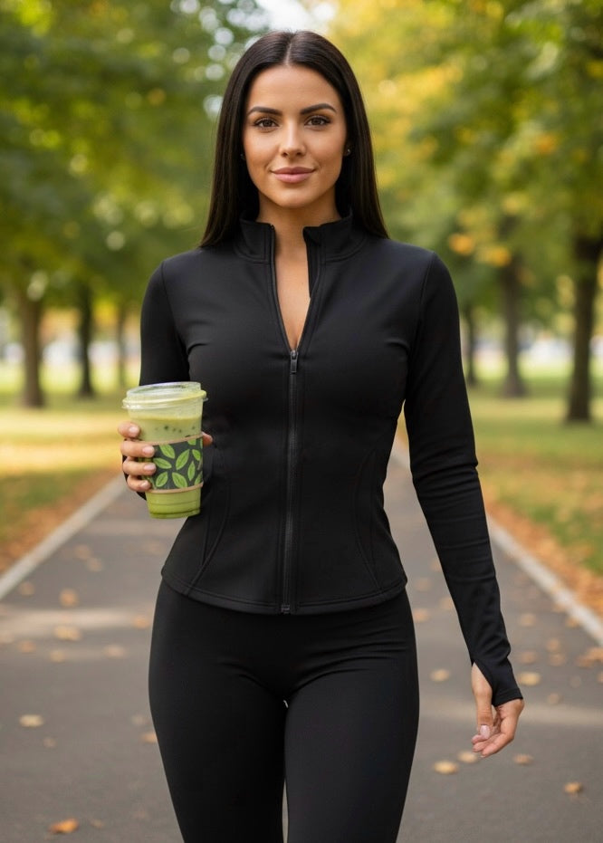 Chaqueta manga larga