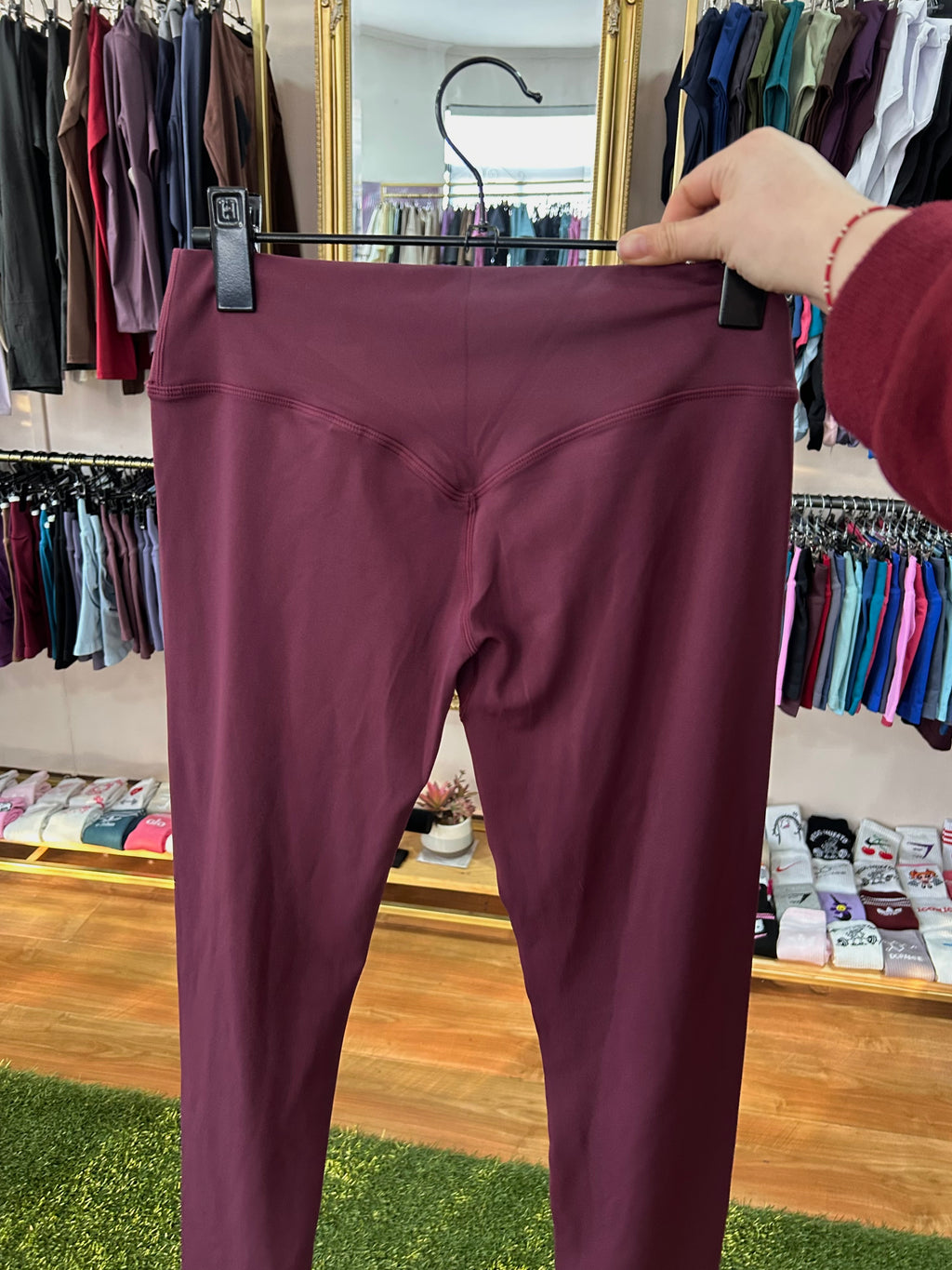 Calza origin, sin push up, corte corazón