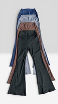 Flare cintura en V , sin push up
