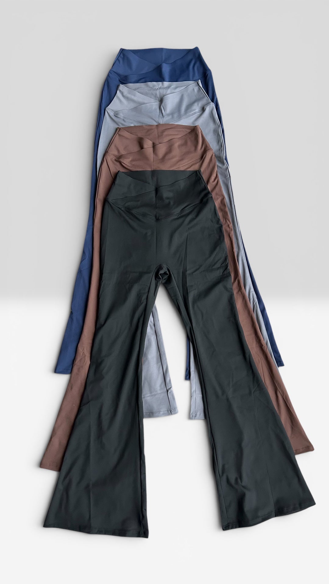 Flare cintura en V , sin push up