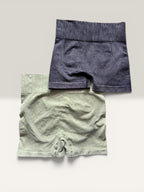 Short pre-lavado con textura