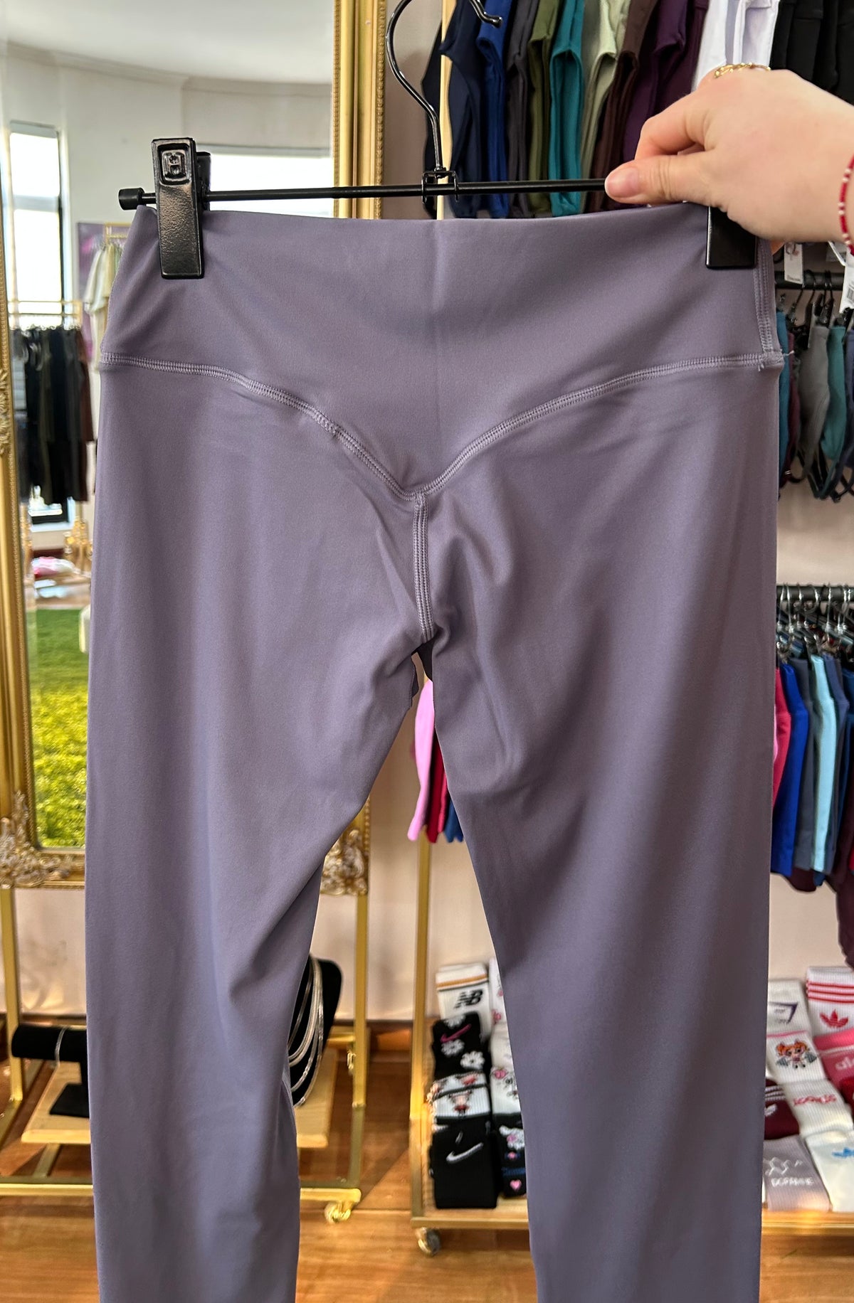 Calza origin, sin push up, corte corazón