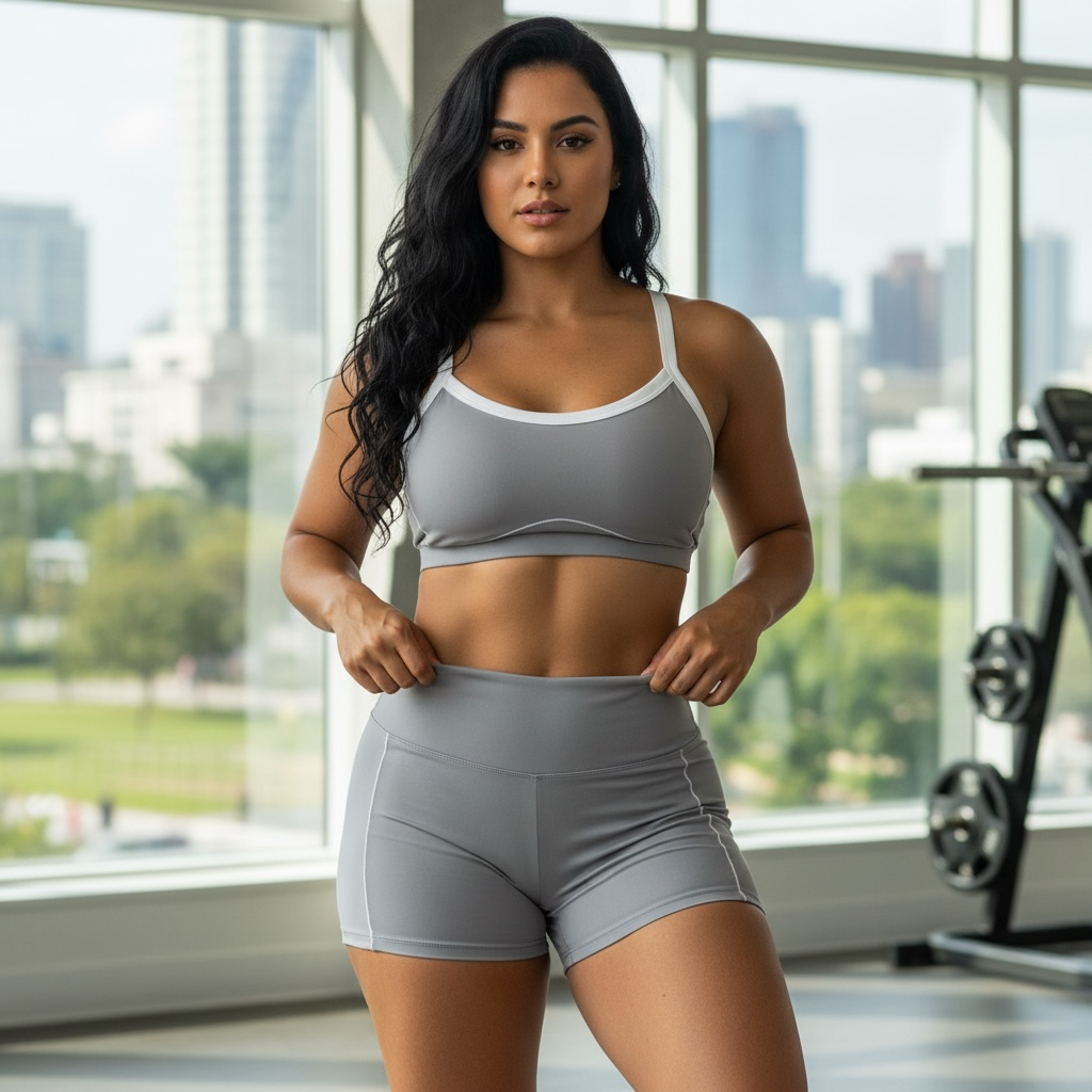 Conjunto short-peto line