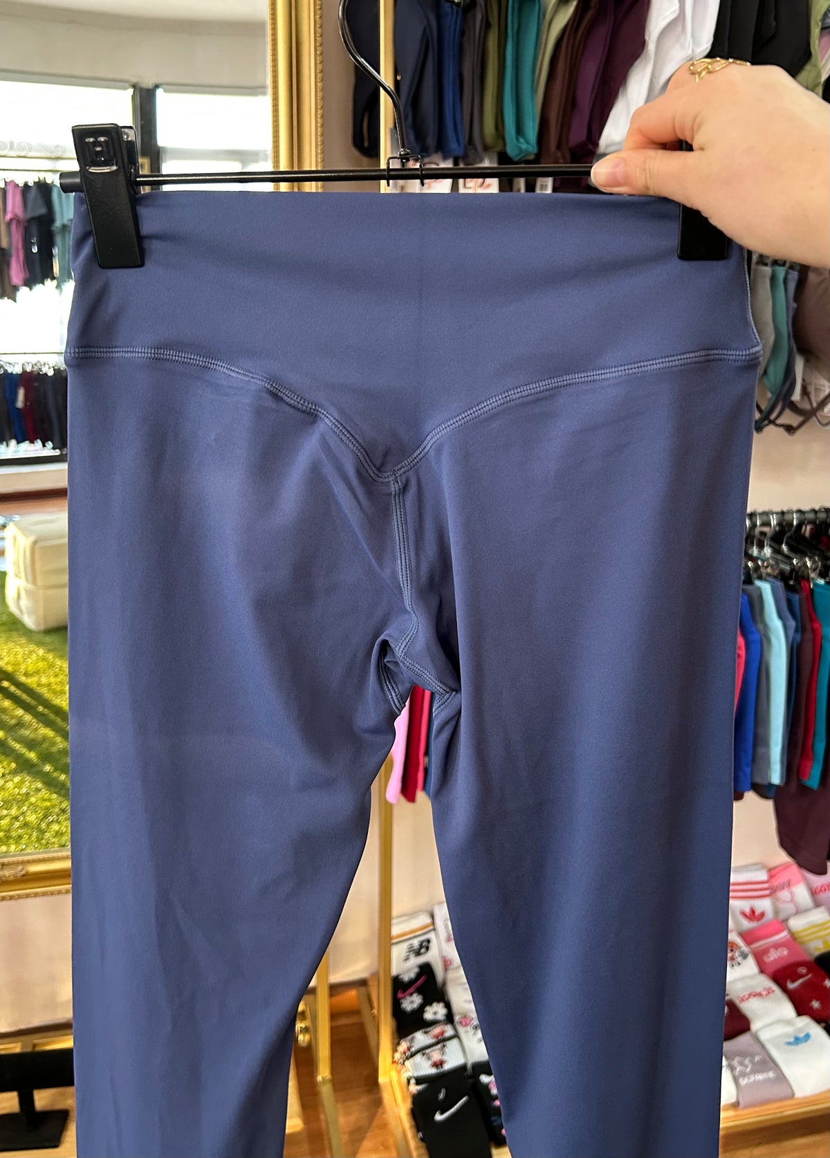 Calza origin, sin push up, corte corazón