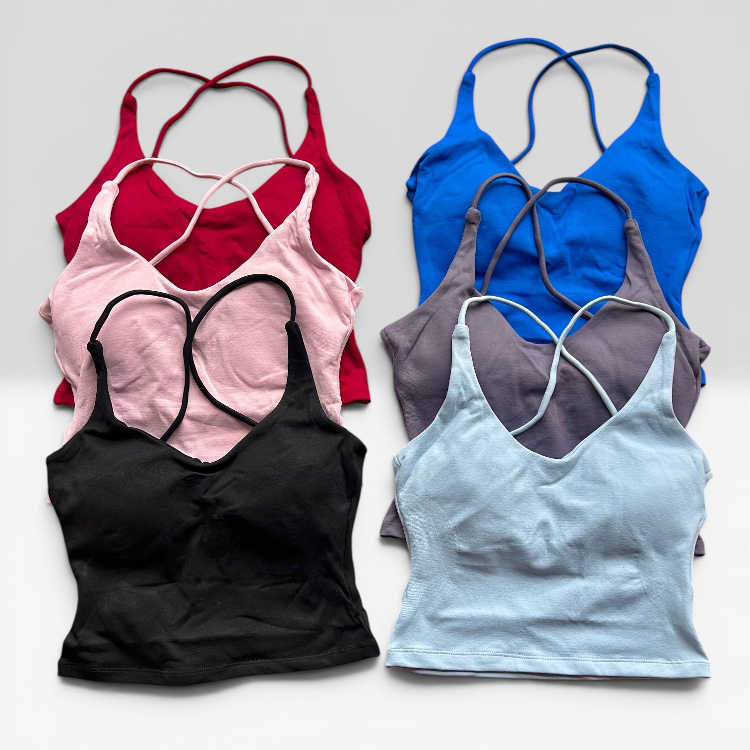 Crop top espalda cruzada