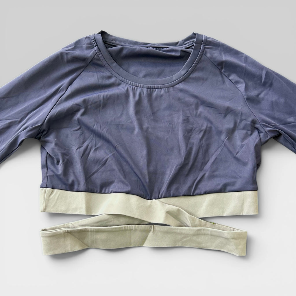 Polera crop top