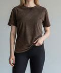 Polera estilo lavado