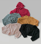 Poleron Crop top de polar
