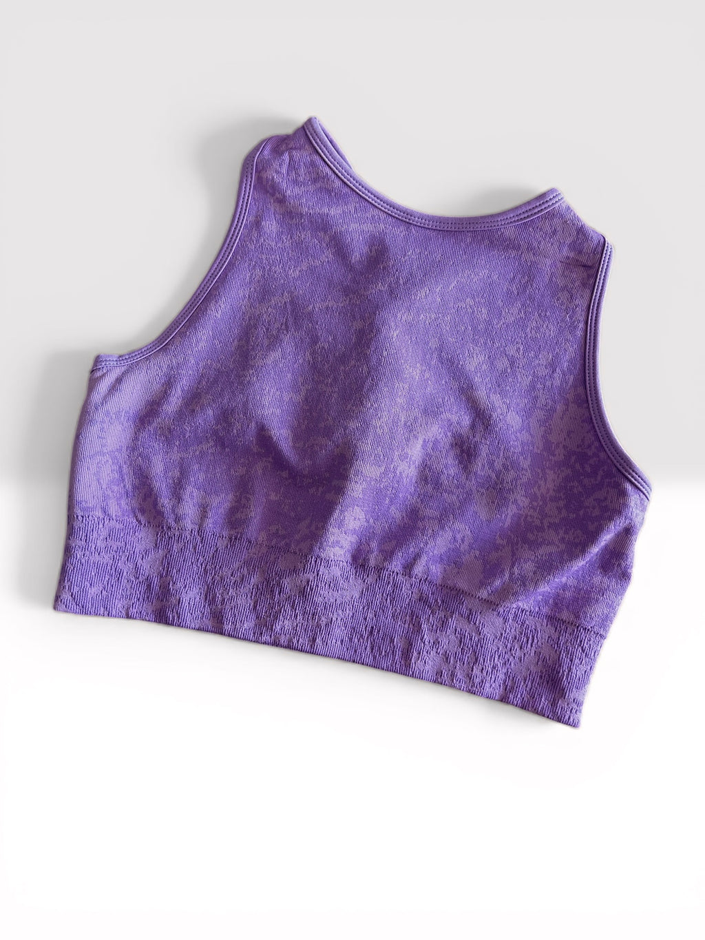 Polera crop sostén