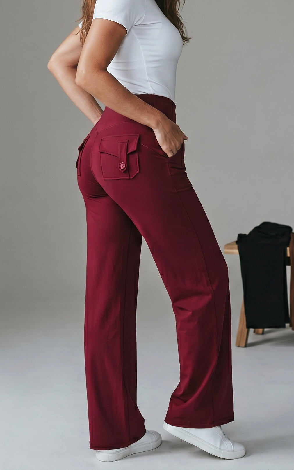 Flow pants bolsillos en glúteos , sin push up 🫶🏻