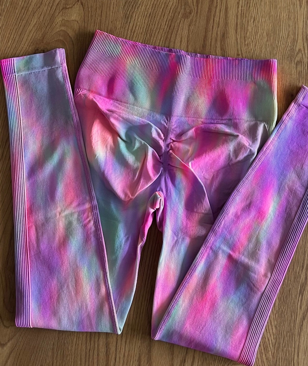 Calza tie dye   líneas
