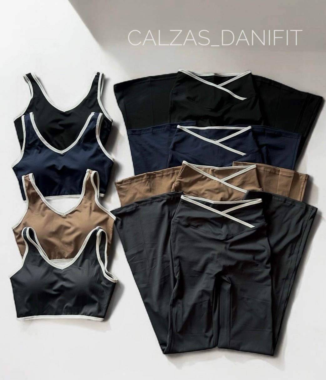 Conjunto flare push up