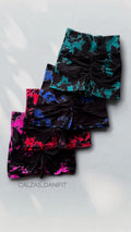 Short negro tie dye