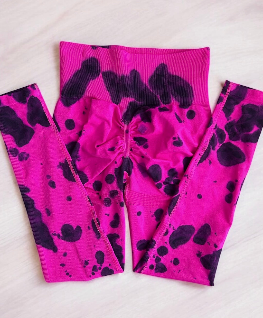 Calza diseño manchas