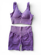 Conjunto short-peto tela RIB