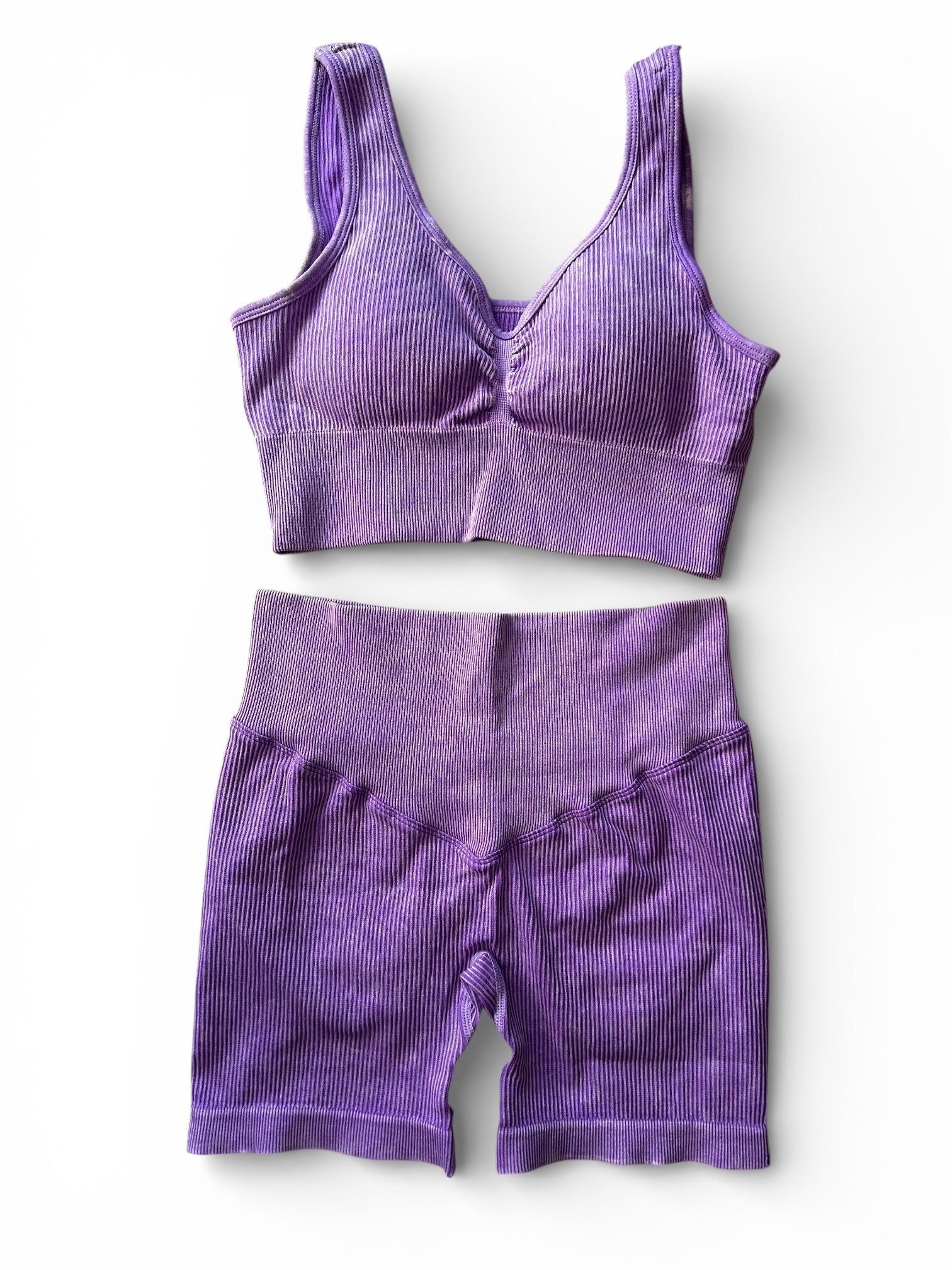 Conjunto short-peto tela RIB